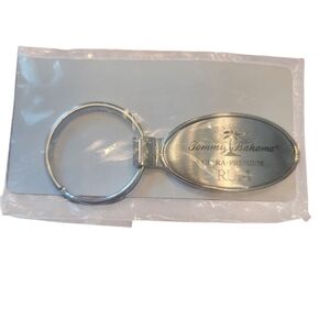 Tommy Bahama Silver Keychain